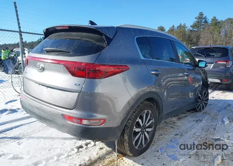 2017 Kia Sportage Ex z USA, uszkodzony, nr VIN KNDPNCAC6H7221762